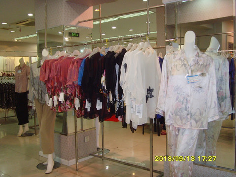 服裝店場景